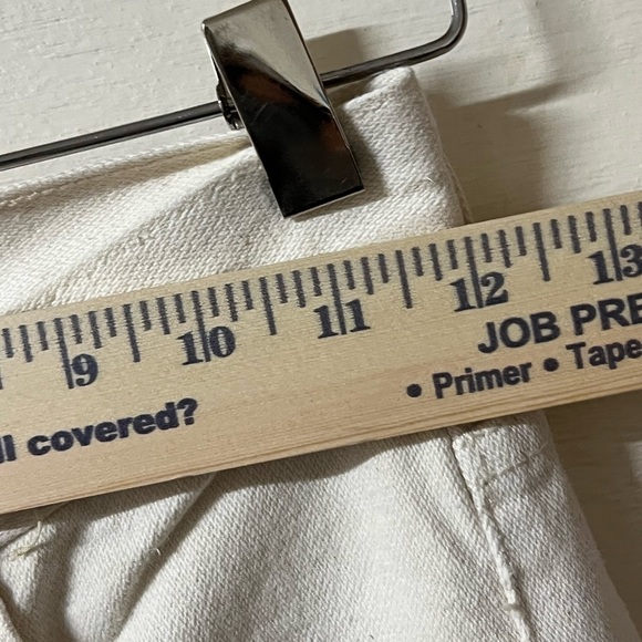 Vintage Guess High Rise 90's Tapered Mom Straight Jean Ivory Cream Size 26 - Picture 5 of 7